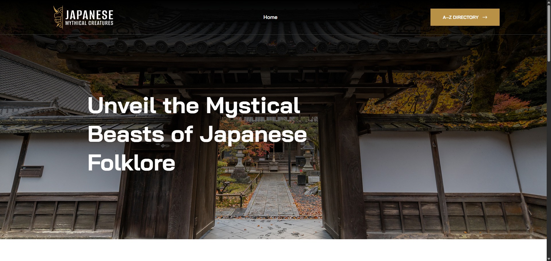 Japanese Mystical Creatures